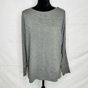 Vince Camuto Super Soft Gray Long Sleeve Pullover Sweater - Women's Size S